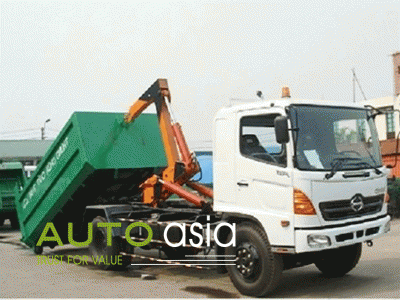 Xe chở rác thùng rời Hino FG8JJSB 14m3 (hooklift )