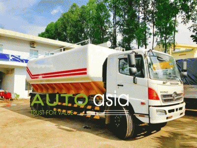 Xe tải chở thức ăn gia súc, gia cầm xe Hino FL8JTSA bồn 24,3 m3 (xe chở cám)