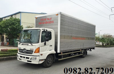 Giá xe tải Hino 5 tấn thùng cao chở Pallet 7,3m
